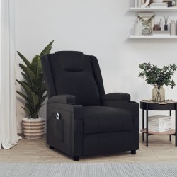Fauteuil Noir Similicuir 