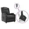 Fauteuil Noir Similicuir 