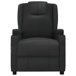 Fauteuil Noir Similicuir 