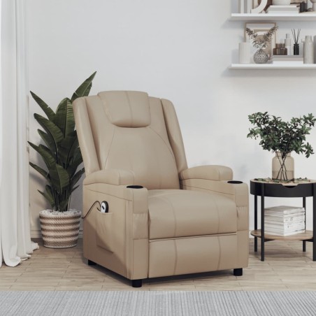 Fauteuil Cappuccino Similicuir 