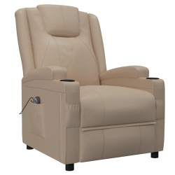 Fauteuil Cappuccino Similicuir 