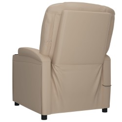 Fauteuil Cappuccino Similicuir 