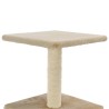 Arbre à chat avec griffoirs en sisal 55 cm Beige 