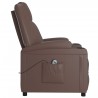 Fauteuil Marron Similicuir 