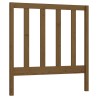 Tête de lit Marron miel 81x4x100 cm Bois massif de pin 