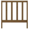 Tête de lit Marron miel 81x4x100 cm Bois massif de pin 