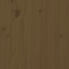 Tête de lit Marron miel 81x4x100 cm Bois massif de pin 