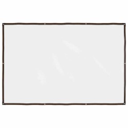 Bâche transparente avec œillets 2x3 m polyéthylène 