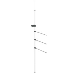 Porte-serviette 47x280 cm aluminium 