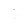Porte-serviette 47x280 cm aluminium 