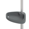 Porte-serviette 47x280 cm aluminium 