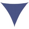 Voile de parasol tissu oxford triangulaire 3x3x3 m bleu 