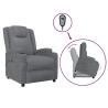 Fauteuil Anthracite Similicuir 