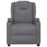 Fauteuil Anthracite Similicuir 