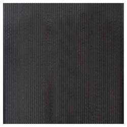 Tapis rectangulaire gris 100x100 cm bambou 