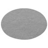 Gazon artificiel avec picots Dia.130 cm Gris Rond 