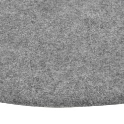 Gazon artificiel avec picots Dia.130 cm Gris Rond 
