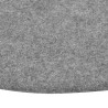 Gazon artificiel avec picots Dia.130 cm Gris Rond 