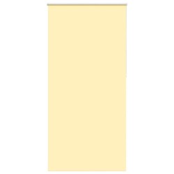 Store enrouleur occultant jaune largeur du tissu 85,7 cm 