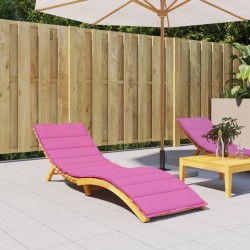 Coussin de chaise longue rose tissu oxford 