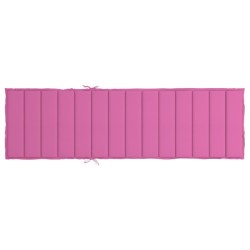 Coussin de chaise longue rose tissu oxford 