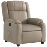 Fauteuil inclinable électrique Cappuccino Similicuir 