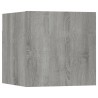 Ensemble de meubles TV 10 pcs Sonoma gris Bois d'ingénierie 
