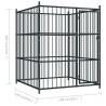 Chenil d'extérieur pour chiens 150 x 150 x 185 cm 