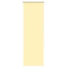 Store enrouleur occultant jaune largeur du tissu 55,7 cm 