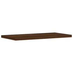 Étagères murales 4 pcs chêne marron 40x20x1,5cm bois ingénierie 