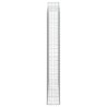 Paniers à gabions arqués 2 pcs 200x30x220/240 cm fer galvanisé 