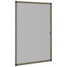 Moustiquaire pour fenêtres Marron 90x120 cm 