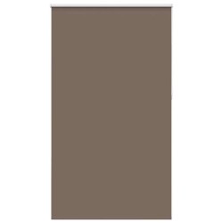 Store enrouleur occultant café 125x210cm largeur du tissu 