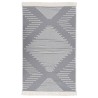 Tapis Gris foncé 120x180 cm Coton 