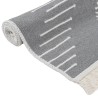 Tapis Gris foncé 120x180 cm Coton 