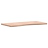 Dessus de bureau 80x(36-40)x2,5 cm bois massif de hêtre 