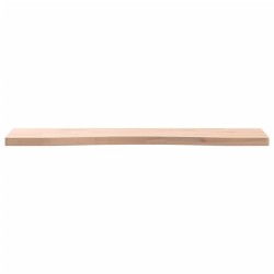 Dessus de bureau 80x(36-40)x2,5 cm bois massif de hêtre 