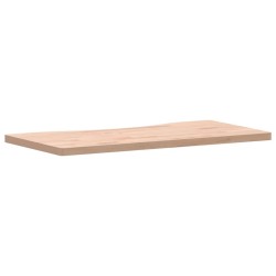 Dessus de bureau 80x(36-40)x2,5 cm bois massif de hêtre 