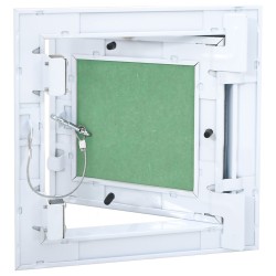 Hublotavec cadre en alu et placo 150x150 mm 