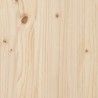 Salon de jardin 5 pcs bois massif de pin 