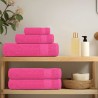 Serviettes de bain 2 pcs rose 100x150 cm 360 g/m² 100% coton 