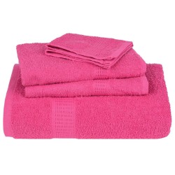 Serviettes de bain 2 pcs rose 100x150 cm 360 g/m² 100% coton 
