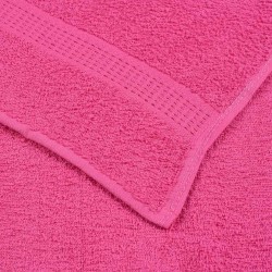 Serviettes de bain 2 pcs rose 100x150 cm 360 g/m² 100% coton 