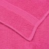 Serviettes de bain 2 pcs rose 100x150 cm 360 g/m² 100% coton 