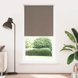 Store enrouleur occultant café 115x210cm largeur du tissu 