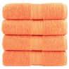 Serviettes d'invité de qualité supérieure SOLUND 4 pcs orange 
