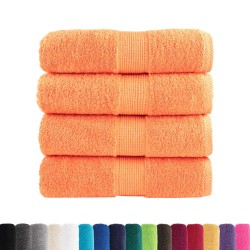 Serviettes d'invité de qualité supérieure SOLUND 4 pcs orange 