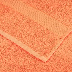Serviettes d'invité de qualité supérieure SOLUND 4 pcs orange 