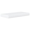Lit de jour avec matelas noir 100x200 cm velours 