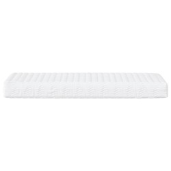 Lit de jour avec matelas noir 100x200 cm velours 